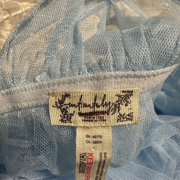 Free People Intimately Party Please Ruffle Tunic, Size Large (v) - Picture 6 of 9